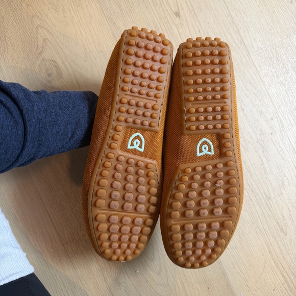 Rothy's The Driver Cognac Loafers Shoes - Picture 5 of 11